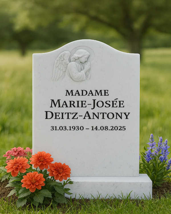 Traueranzeige für Marie-Josée Deitz-Antony