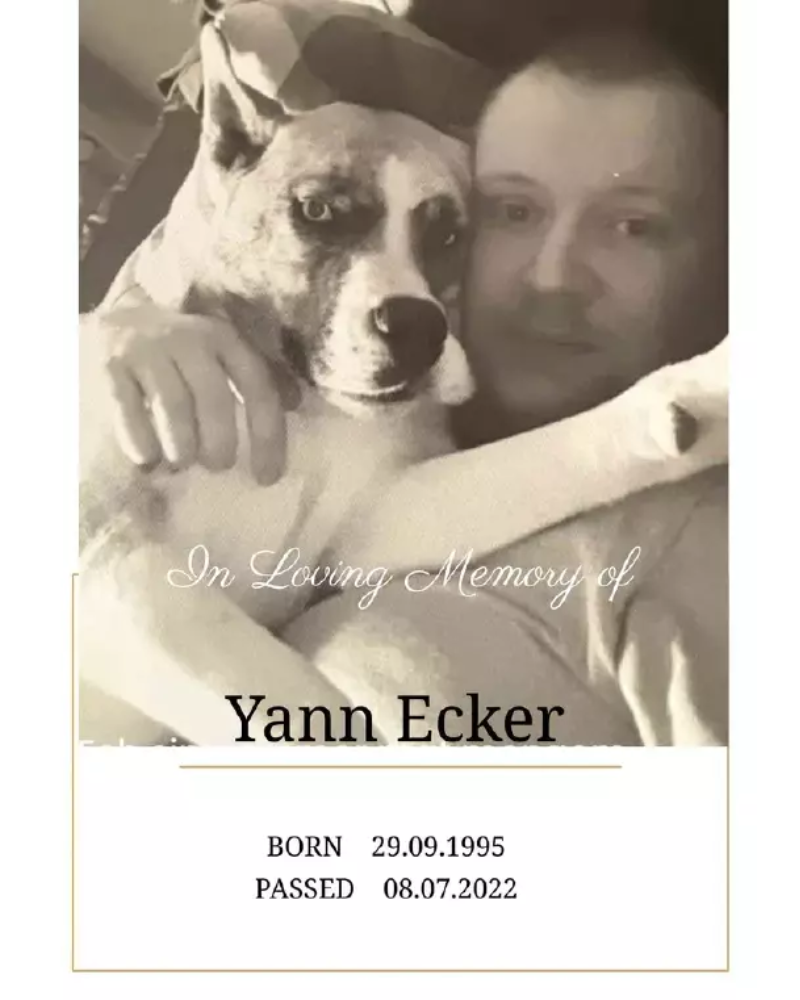 Traueranzeige für Yann Ecker