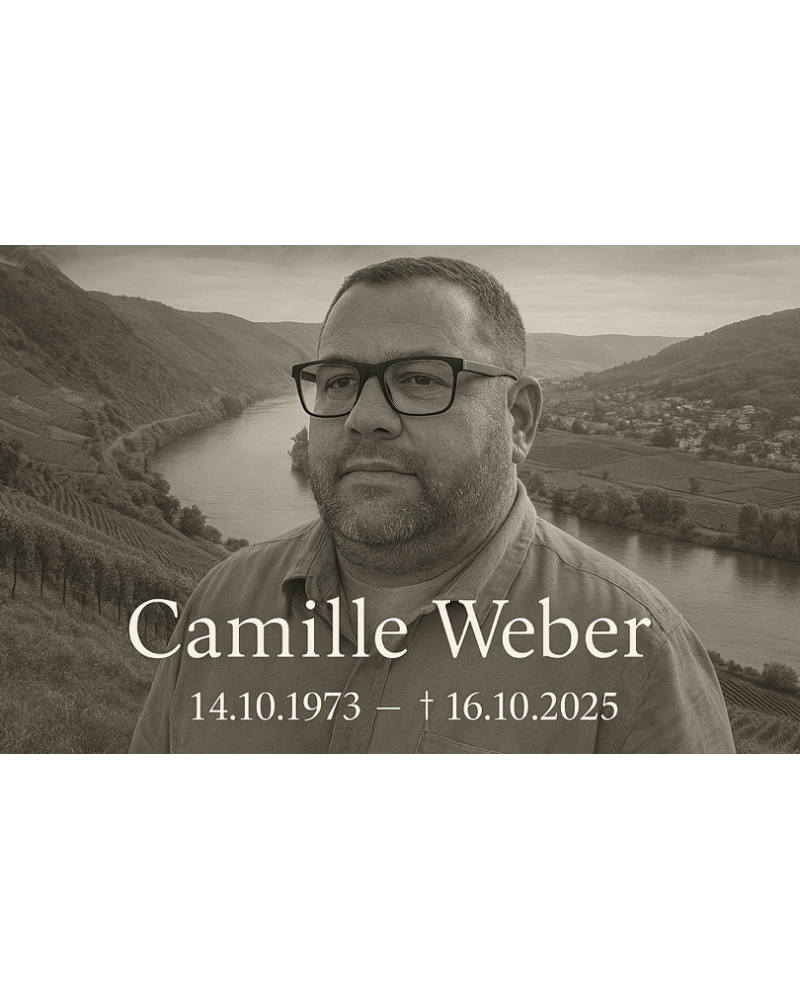 Traueranzeige für Camille Weber