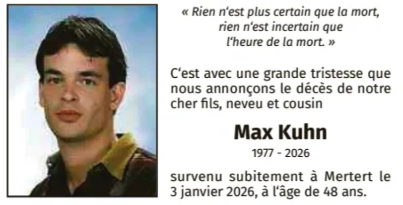 Traueranzeige für Max Kuhn