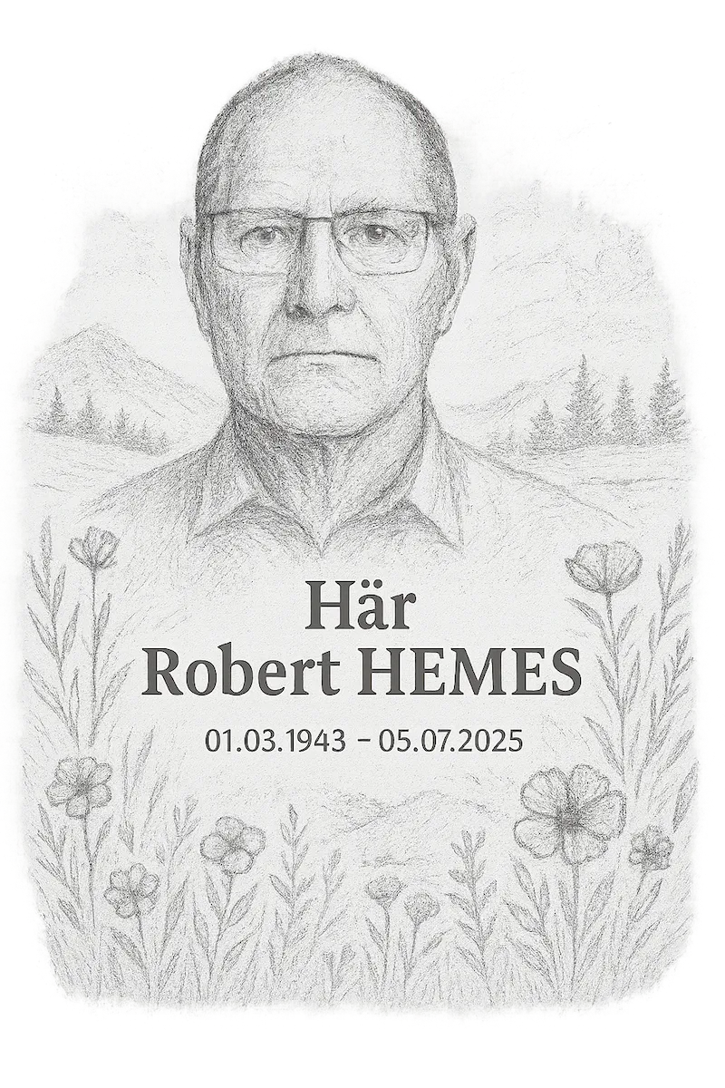 Traueranzeige für Robert Hemes