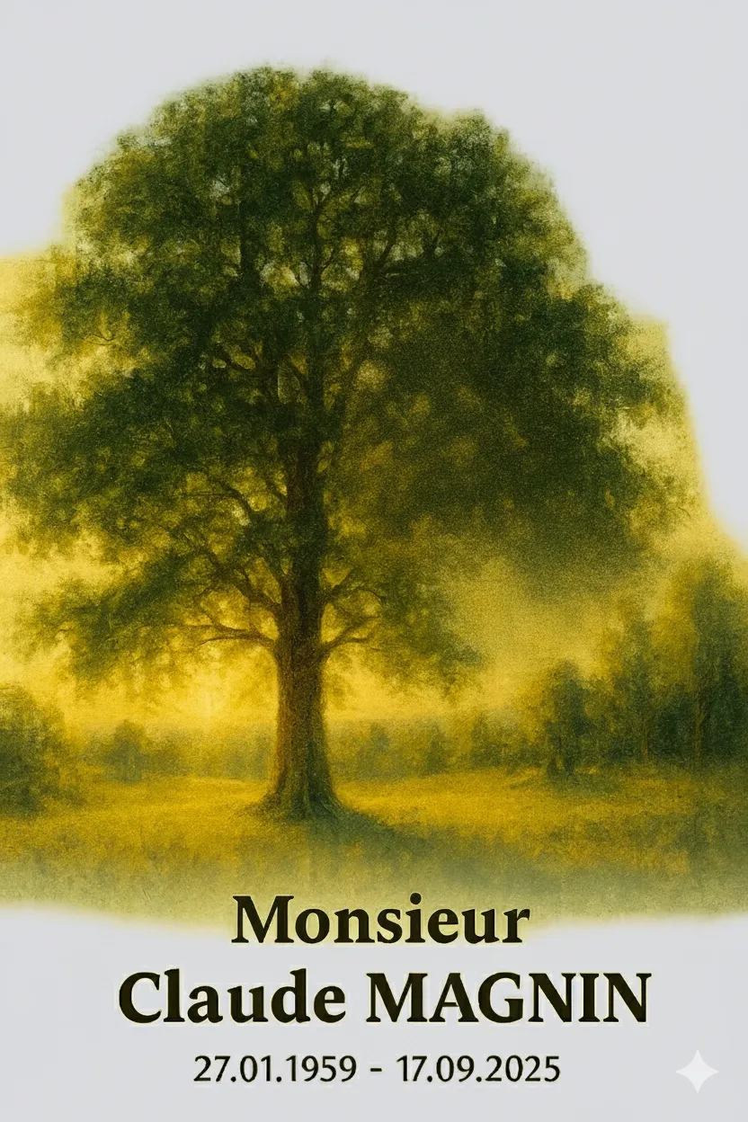 Traueranzeige für Claude Magnin