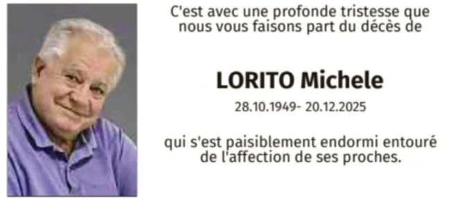 Traueranzeige für Michele Lorito