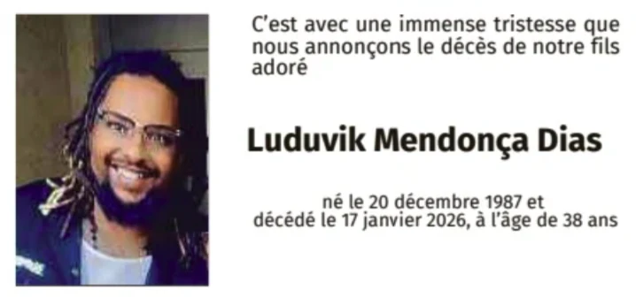 Traueranzeige für Luduvik Mendonça Dias