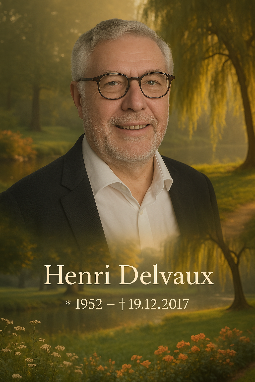 Traueranzeige für Henri Delvaux
