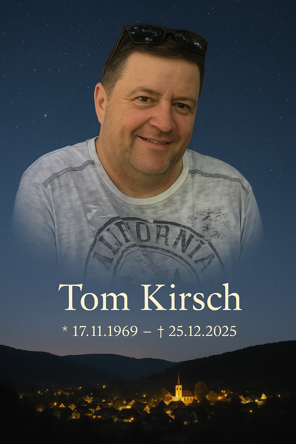 Traueranzeige für Tom Kirsch