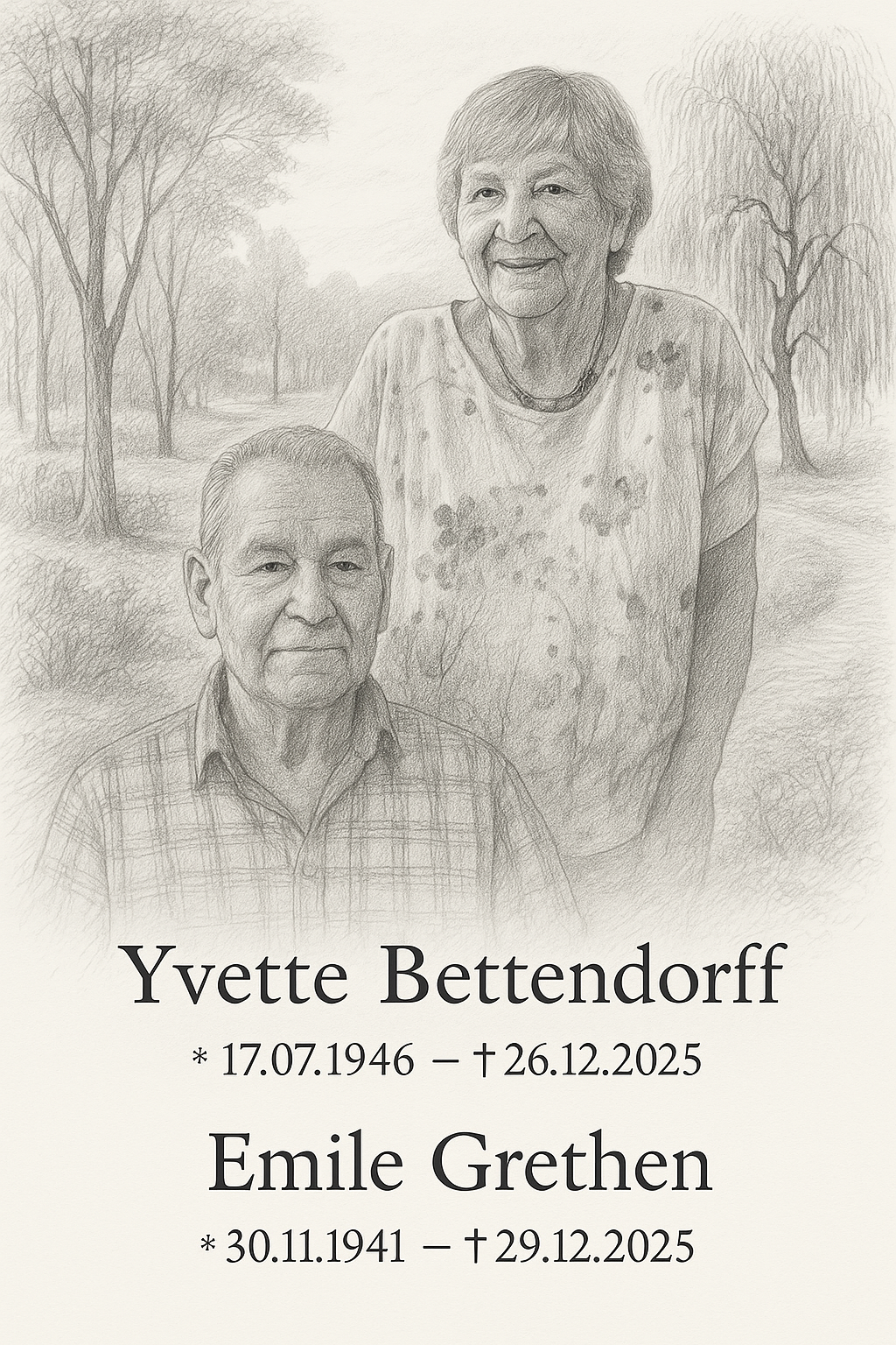 Traueranzeige für Yvette Bettendorff
